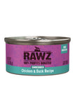 Rawz Shredded Chicken and Duck Wet Cat Food