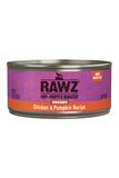 Rawz Shredded Chicken and Pumpkin Wet Cat Food