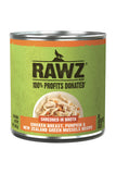 RAWZ Shredded Chicken, Pumpkin, and Green Mussels Wet Dog Food