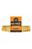 Earth Animal No-Hide Beef Chews, Medium (7") - paper label wrapped around center of chew.