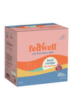Fedwell Beef Cubes Raw Dog Food