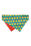 FuzzYard Merry Quackmas Holiday Bandana Collar Set