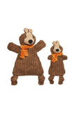 HuggleFlatties Nutmeg Squirrel Dog Toy