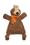 HuggleFlatties Nutmeg Squirrel Dog Toy