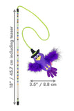 KONG Halloween Teaser Crow Cat Toy