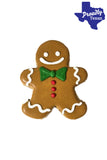 Doggie Express Holiday Gingerbread Man Bakery Cookie