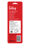 Lilly Brush Mini Pet Hair Detailer - Back of Product Card