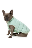 FuzzYard Mint Puffer Dog Jacket