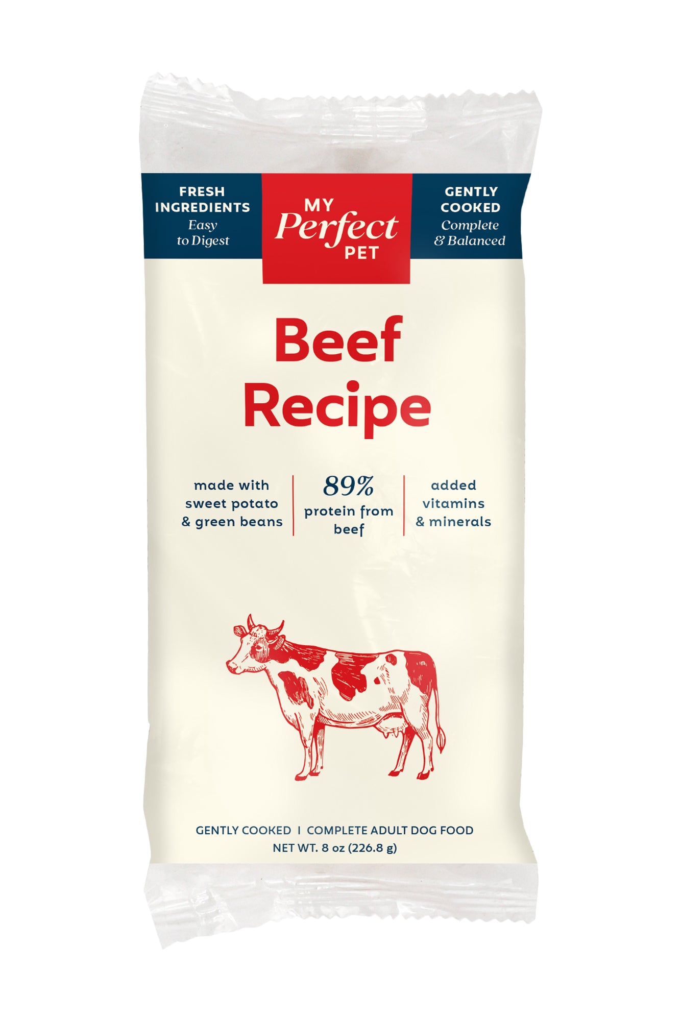 My Perfect Pet Knight's Beef and Vegetable Gently Cooked Dog Food