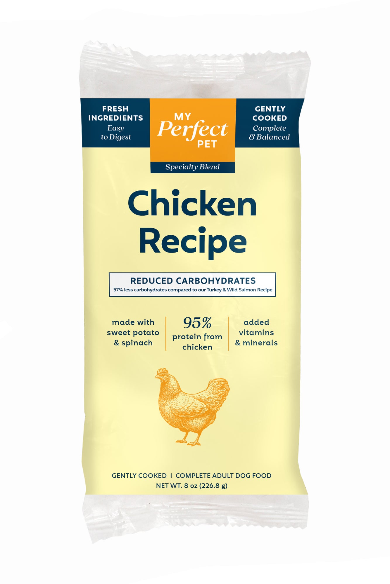 My Perfect Pet Low Glycemic Charlie's Chicken Gently Cooked Dog Food