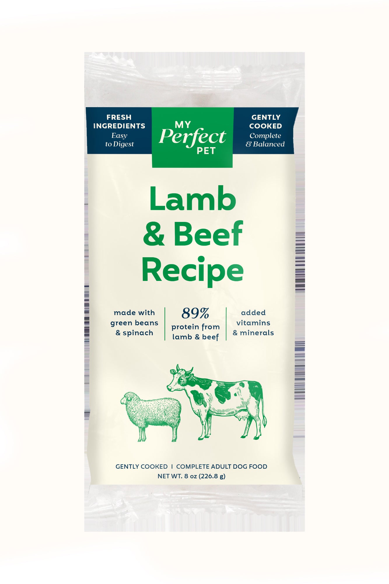 My Perfect Pet Roxy's Lamb and Beef Gently Cooked Dog Food