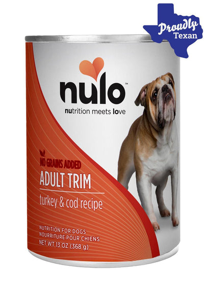 Nulo Freestyle Trim Turkey & Cod Pate Canned Dog Food in Austin