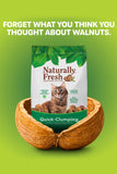bag in giant walnut - "forget what you think you thought about walnuts" in text