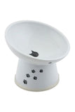 Necoichi Tilted Raised Cat Bowl
