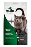 Nulo Freestyle Senior Alaskan Pollock and Duck Dry Cat Food, 12 lb - Front of Bag