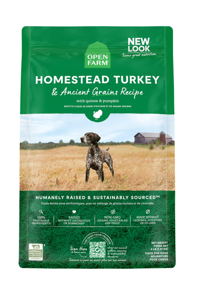 Open Farm Harvest Turkey and Ancient Grains Dry Dog Food in Austin