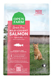 Open Farm Grain-Free Wild-Caught Salmon Dry Cat Food, 4 lb - Front of Bag