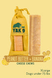 Yak9 Peanut Butter and Banana Yak Chew