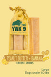 Yak9 Peanut Butter and Banana Yak Chew