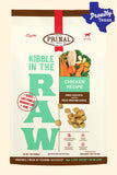 Primal Chicken Kibble in the Raw Dry Dog Food