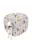 Sportpet Kitty City Pink Cat Print Play Cube