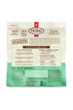Primal Chicken Frozen Freeze-Dried Dog Food (Nuggets), 14 oz - Back of Bag