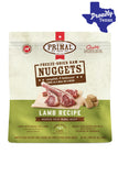 Primal Lamb Freeze-Dried Dog Food (Nuggets), 14 oz - Front of Bag