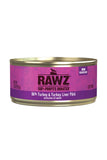 Rawz 96% Turkey & Turkey Liver Wet Cat Food