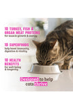Rawz 10+ Essentials Turkey and Dehydrated Whitefish Dry Cat Food