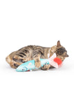 Huxley and Kent Kicker Merry Fishmas Sardine Cat Toy
