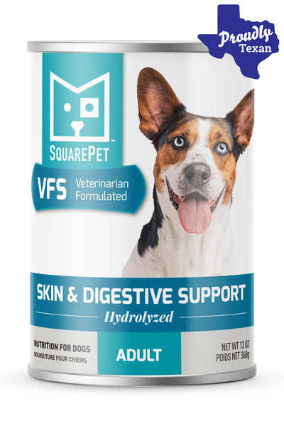 ドッグフード tomoyan SquarePet VFS Skin and Digestive Support Canned Dog Food in Austin