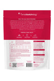 Small Batch Beef Patties Frozen Raw Dog Food - back of 6 lb bag