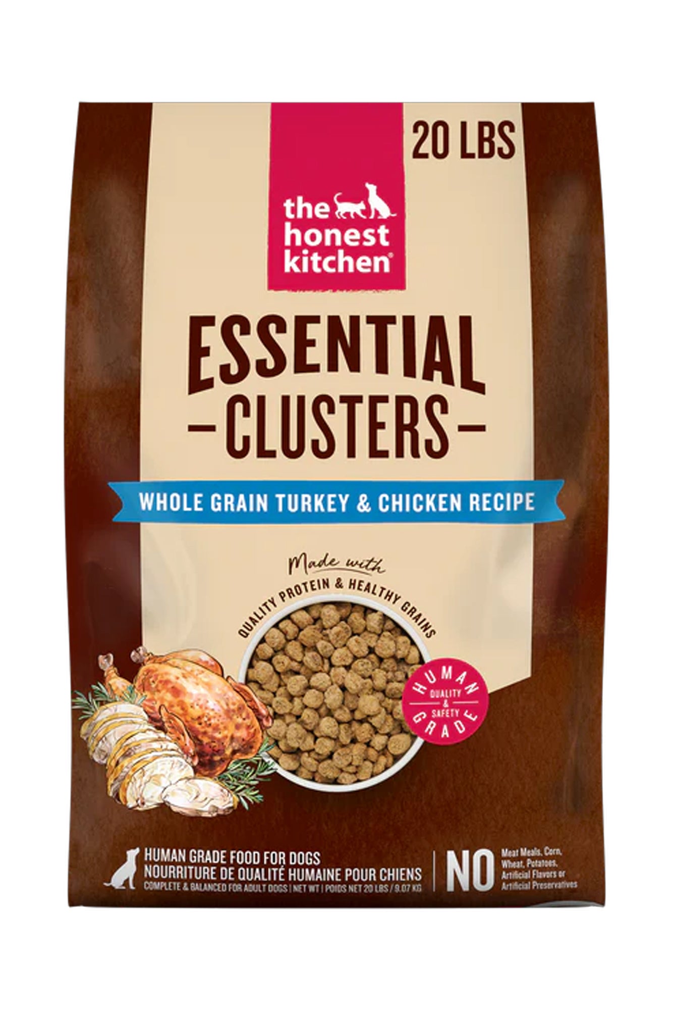 The Honest Kitchen Essentials Whole Grain Turkey and Chicken