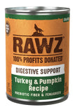 Rawz Digestive Turkey and Pumpkin Pate Canned Dog Food