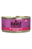 Rawz 96% Turkey and Salmon Wet Cat Food