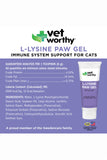 Vet Worthy L-Lysine Paw Gel Cat Supplement