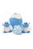 Zippy Paws Holiday Yeti Mountain Burrow Dog Toy