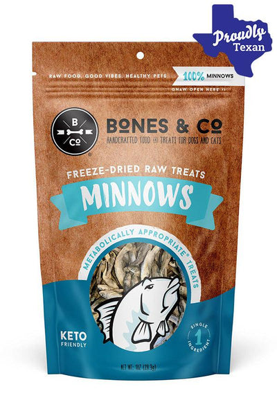 Fresh Is Best Freeze-Dried Silverside Minnows Dog & Cat Treats, 2-oz Bag