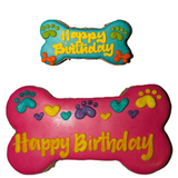Doggie Express Birthday Assorted Bones Bakery Cookie
