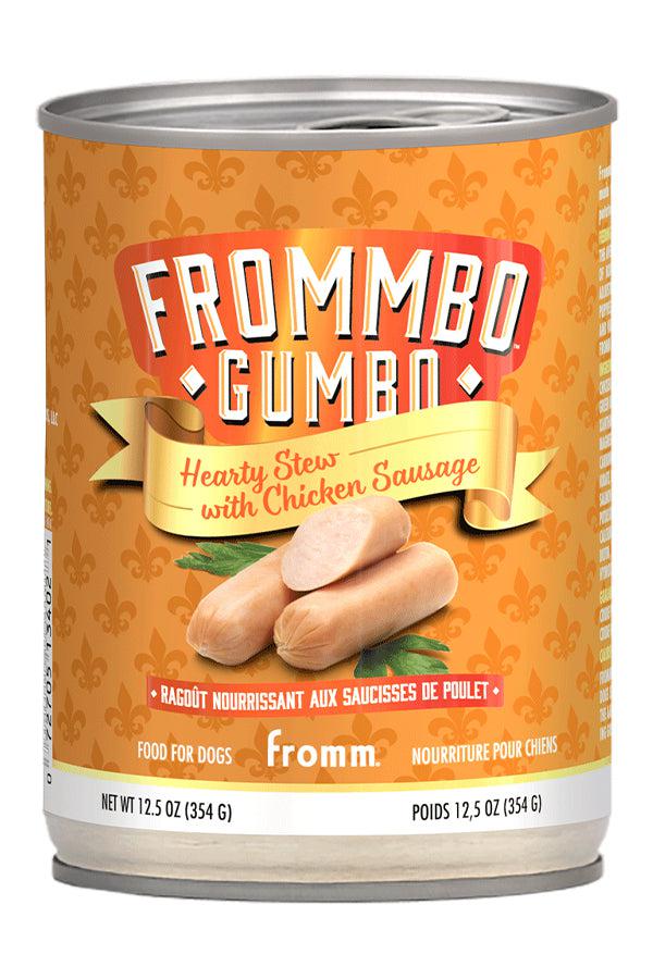 Fromm Frommbo Gumbo Chicken Stew Canned Dog Food in Austin, Texas