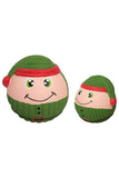 Hugglehounds Holiday Eli Elf Ruff-Tex Ball Dog Toy