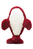 Hugglehounds Holiday Noel Narwhal Dog Toy