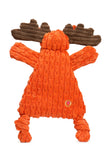 HuggleFlatties Morris Moose Plush Dog Toy