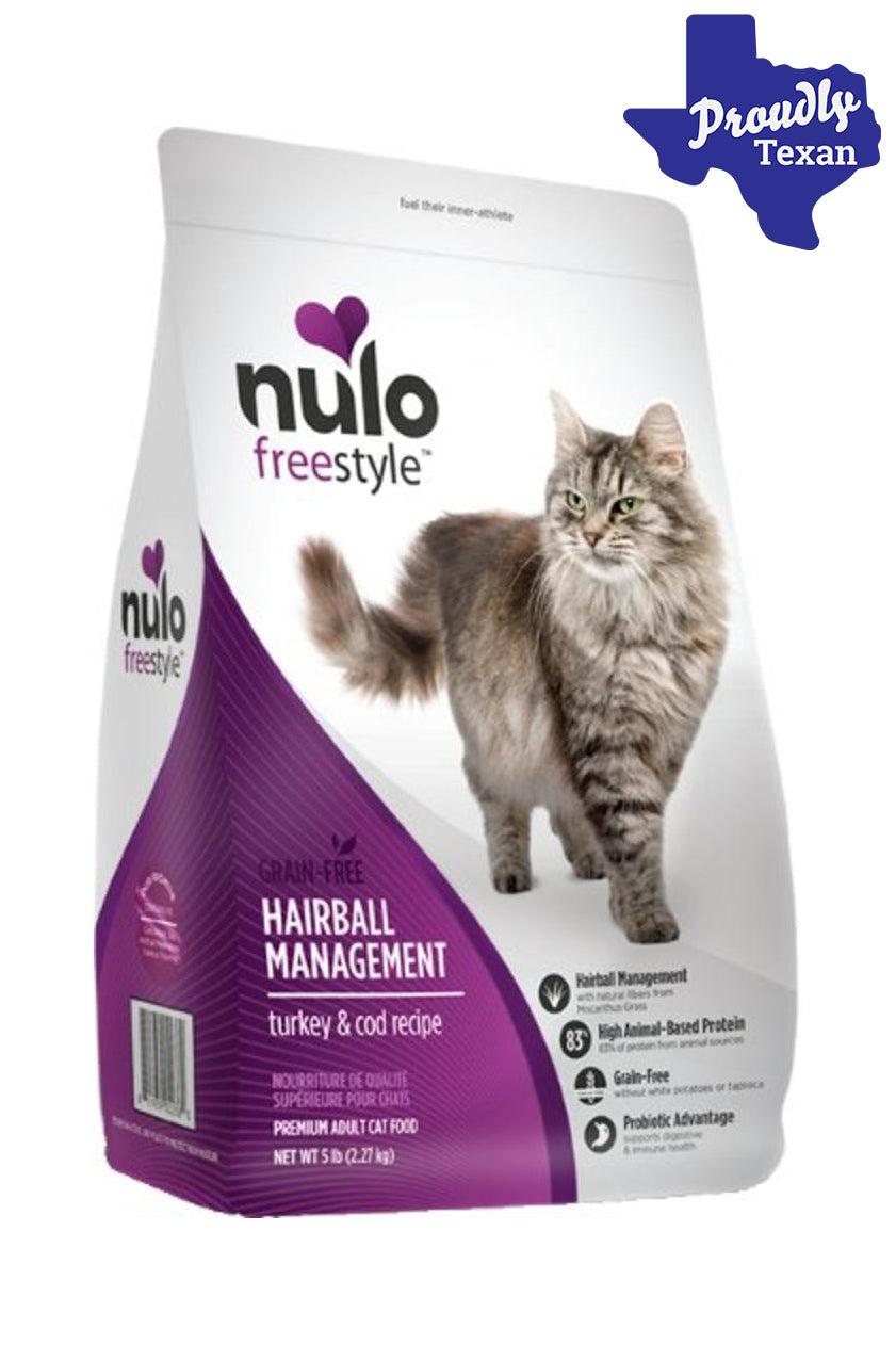 Nulo Freestyle Hairball Management Turkey & Cod Dry Cat Food