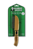 Bamboo Groom Comb with Rotating Pins