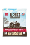 Tucker's Beef & Pumpkin Frozen Raw Dog Food