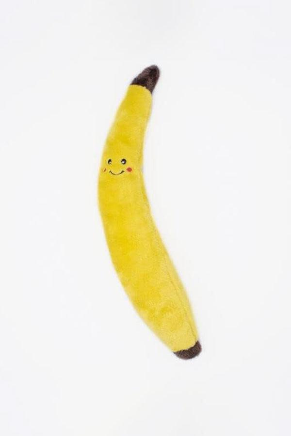 Tuffy Funny Food Banana Dog Toy