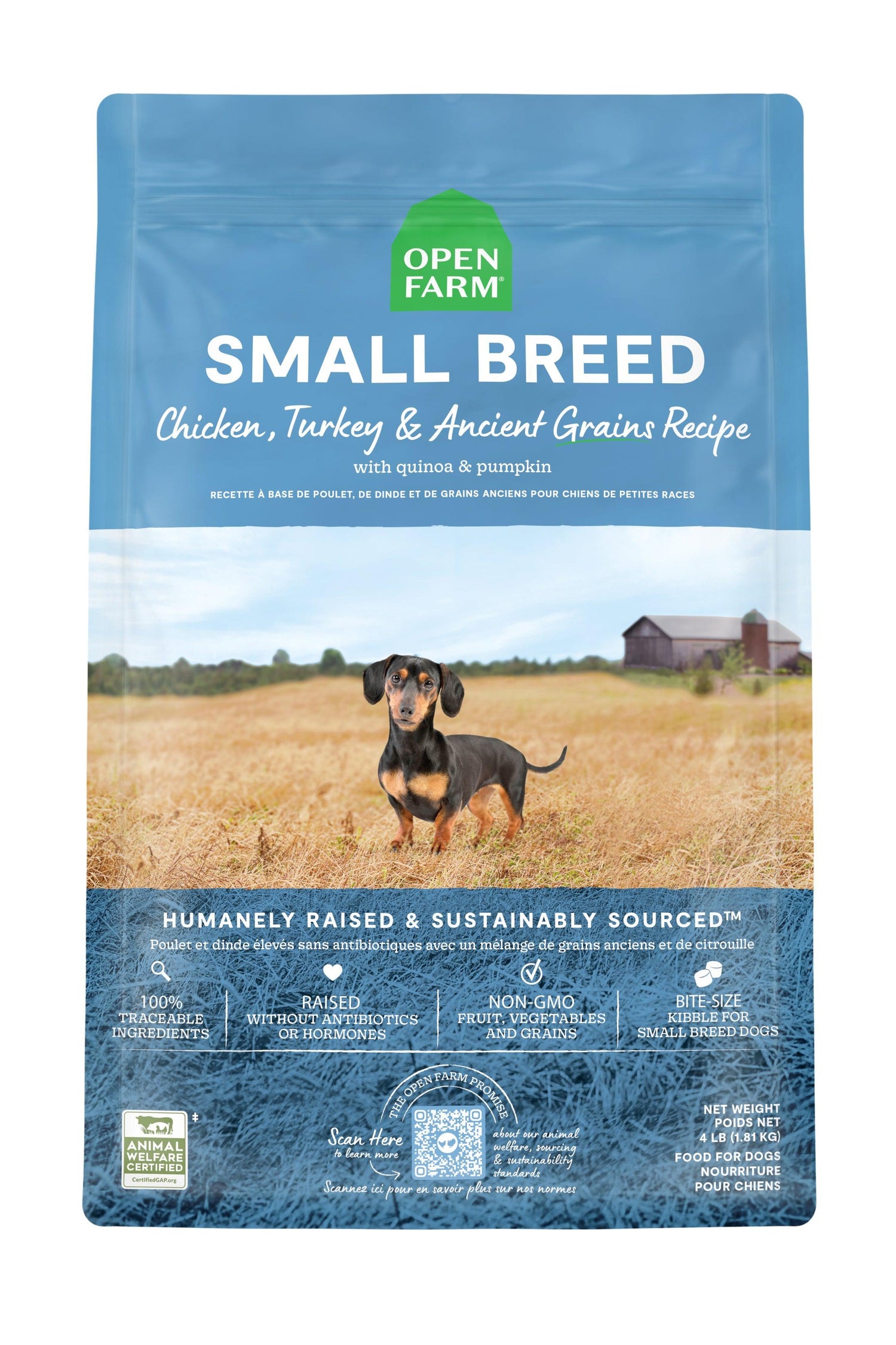 Open Farm Small Breed Grain In Dry Dog Kibble in Austin, Texas ...