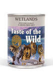 Taste of the Wild Wetlands Wet Dog Food Front of Can