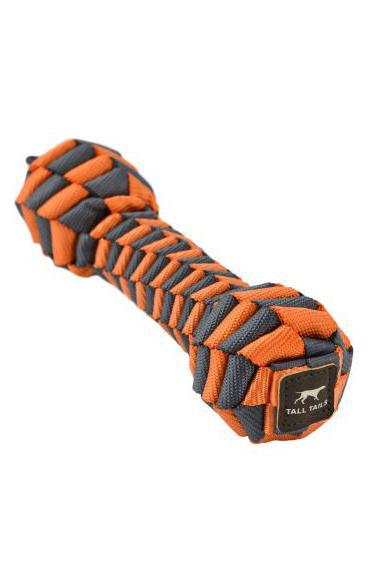 Tall Tails !TALL TAILS Dog Natural Leather Rope Tug Toy - The Fish & Bone